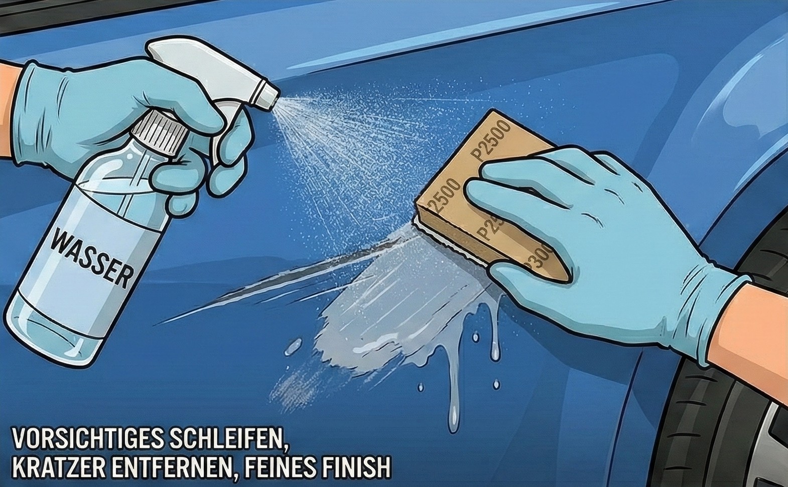 Kratzer nassschleifen