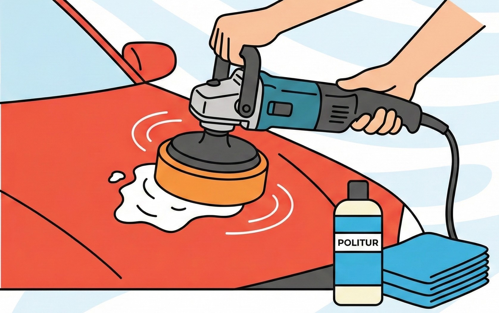 Auto Polieren Anleitung